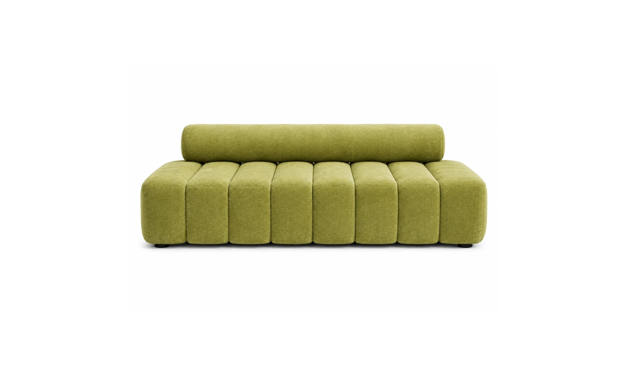 Modular Ribbed Velvet Diwan (Green)